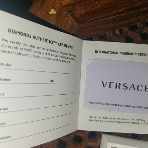 Versace Black and Gold Watch - Picture 2 of 4